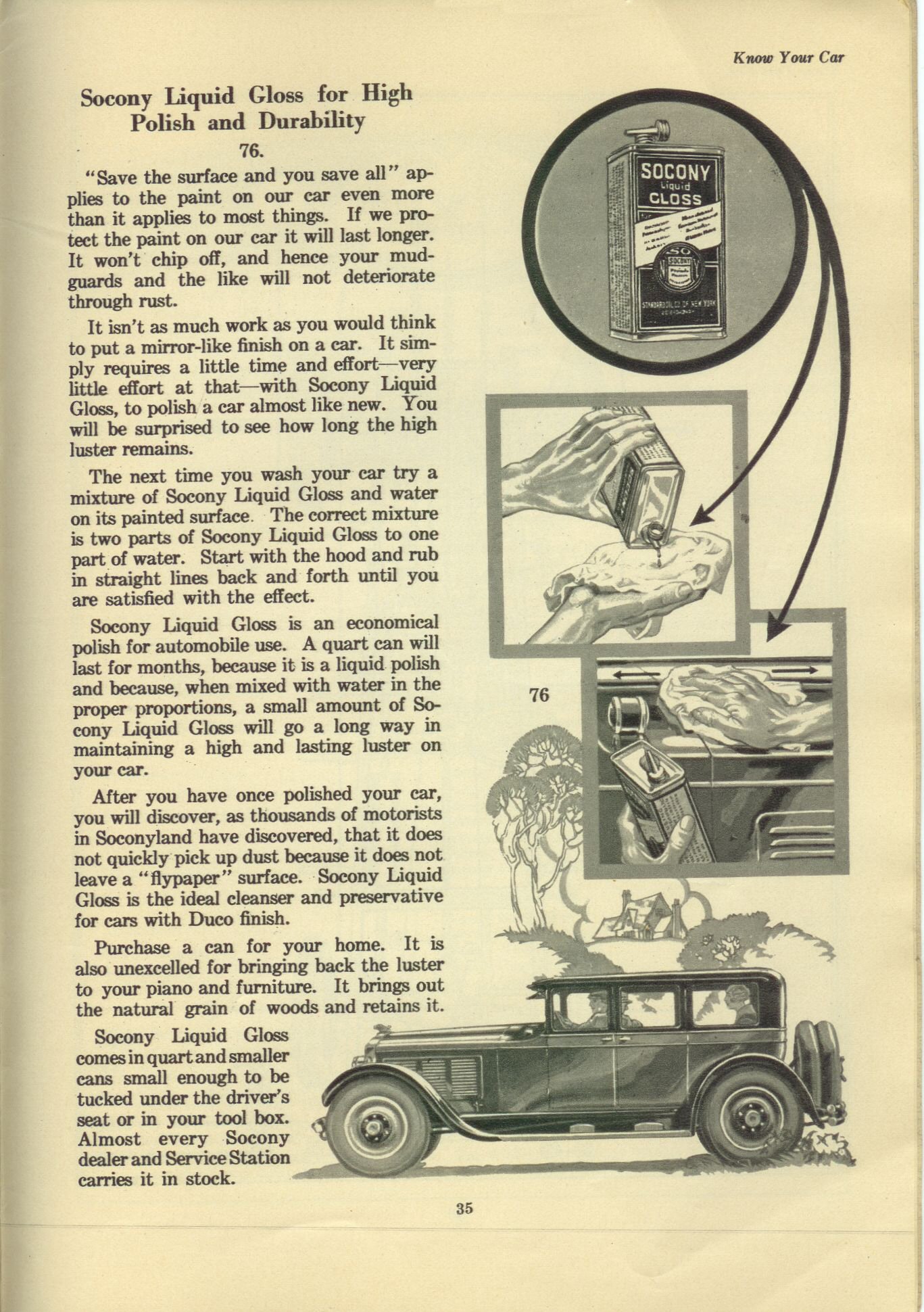 1928 Know Your Car Handbook Page 10